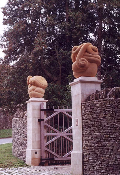 asthall gateposts